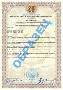 Приложение 1 Губкин Сертификат ГОСТ РВ 0015-002